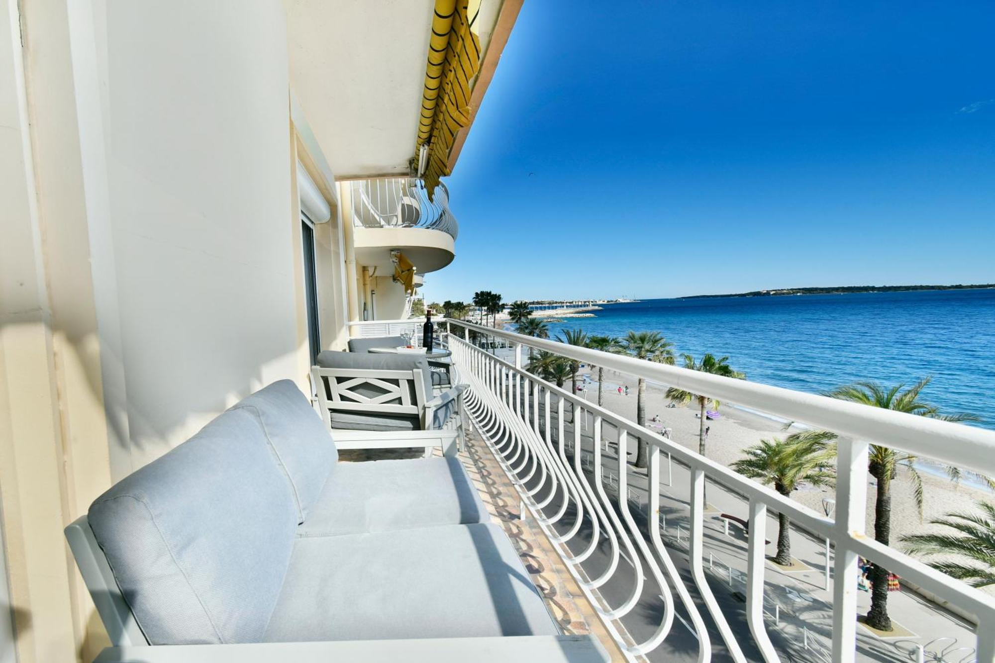 Plage Du Midi- Vue Sur Mer Standing Presta Cannes Ngoại thất bức ảnh